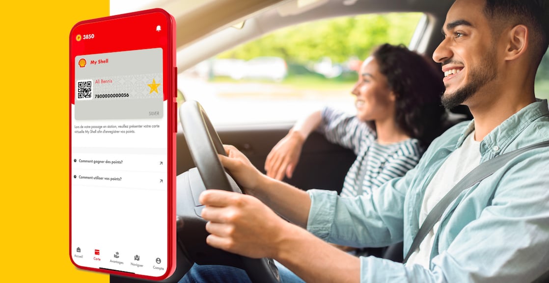 Une famille prête à adhérer à Shell Club Fidélité