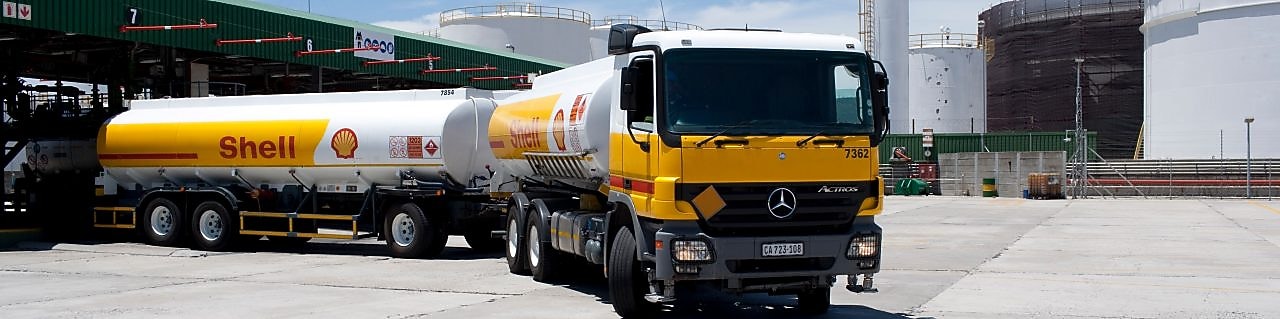 Camion citerne Shell