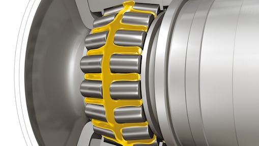 Grease oil applied in construction equipment