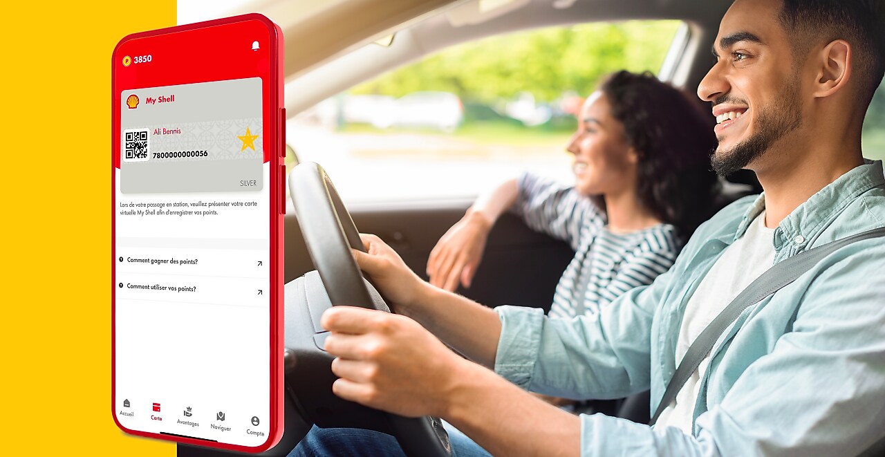 Une famille prête à adhérer à Shell Club Fidélité