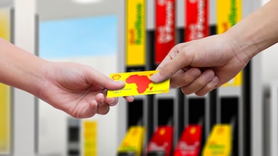 Shell card morocco