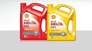 La gamme Shell Helix minérale