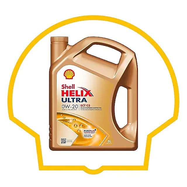 Shell Helix ultra ect 0w20c5